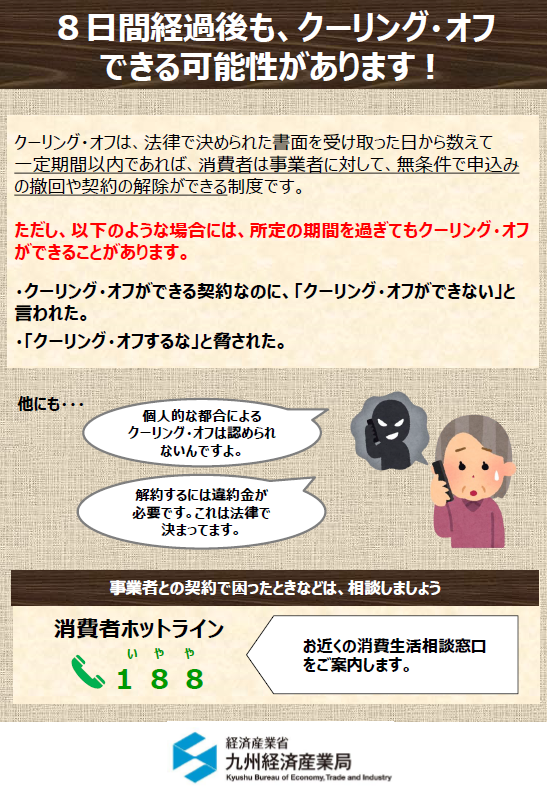 クーリングオフ